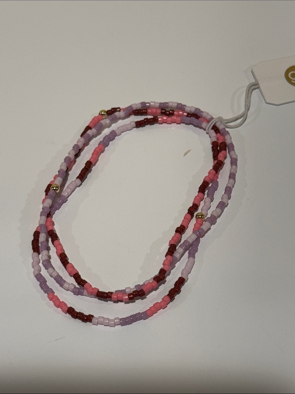 NWT gorjana set of 3 stripe bracelets.